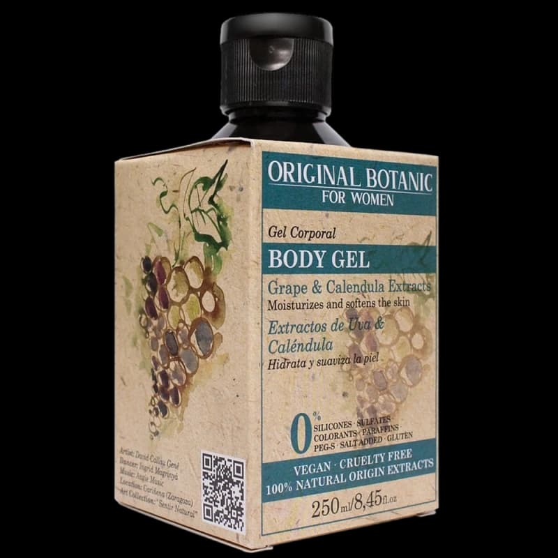 Original Botanic gel de dus cu efect calmant pentru femei 250 ml