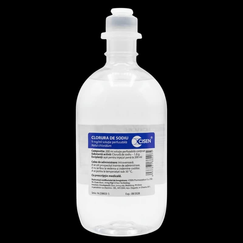 Clorura de sodiu sol. perf. 9 mg/ml 200 ml N1