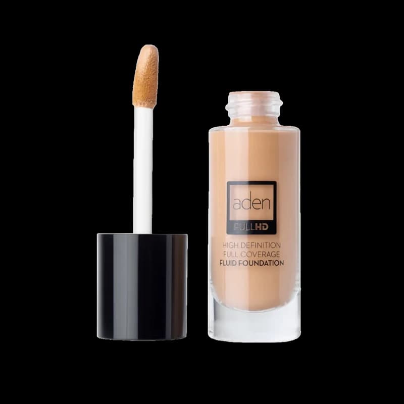 Тональный крем Aden Full HD Fluid Foundation №1 PORCELAIN 20мл