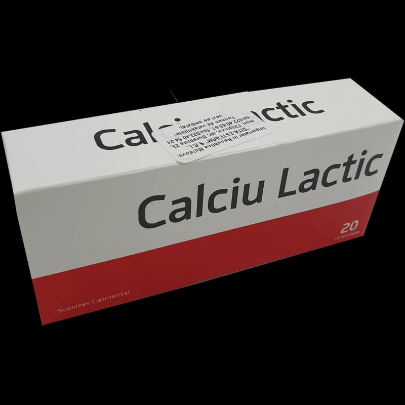 Calciu Lactic comp. 500 mg N10x2