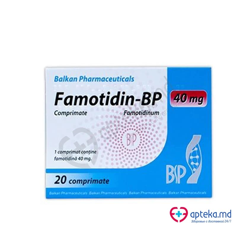 Famotidin-BP comprimate 40 mg N20