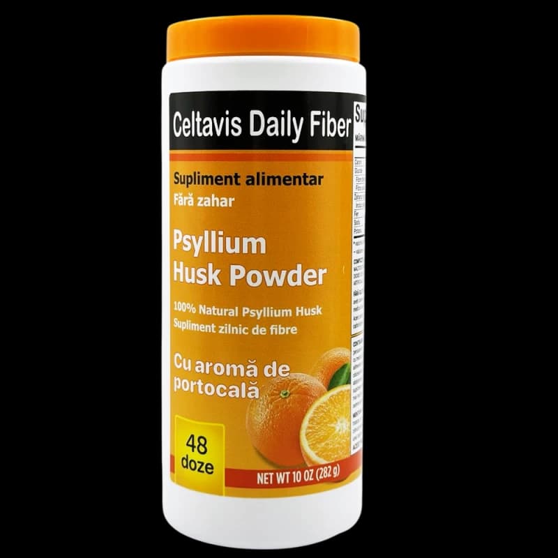 Psyllium Husk Powder, шелуха семян подорожника в порошке 48 порций 282 г N1