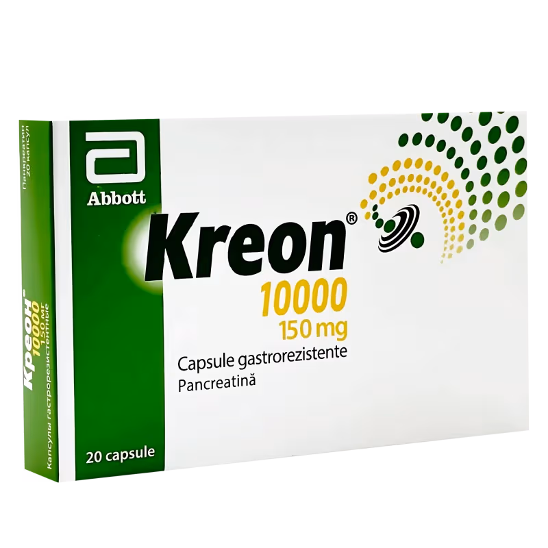 Kreon 10000 caps. 150 mg N20