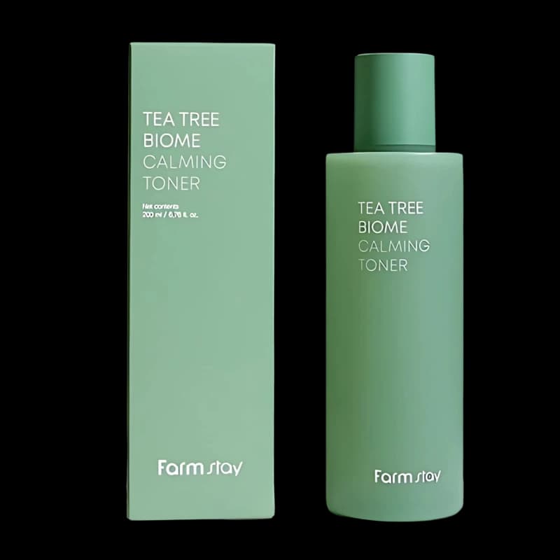 FARMSTAY Tonic cu extract de arbore de ceai TEA TREE BIOME CALMING TONER 200ml
