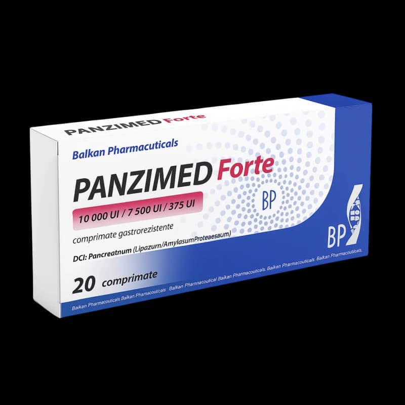 Panzimed Forte comp. gastrorez. 10000 UI / 7500 UI / 375 UI N10x2