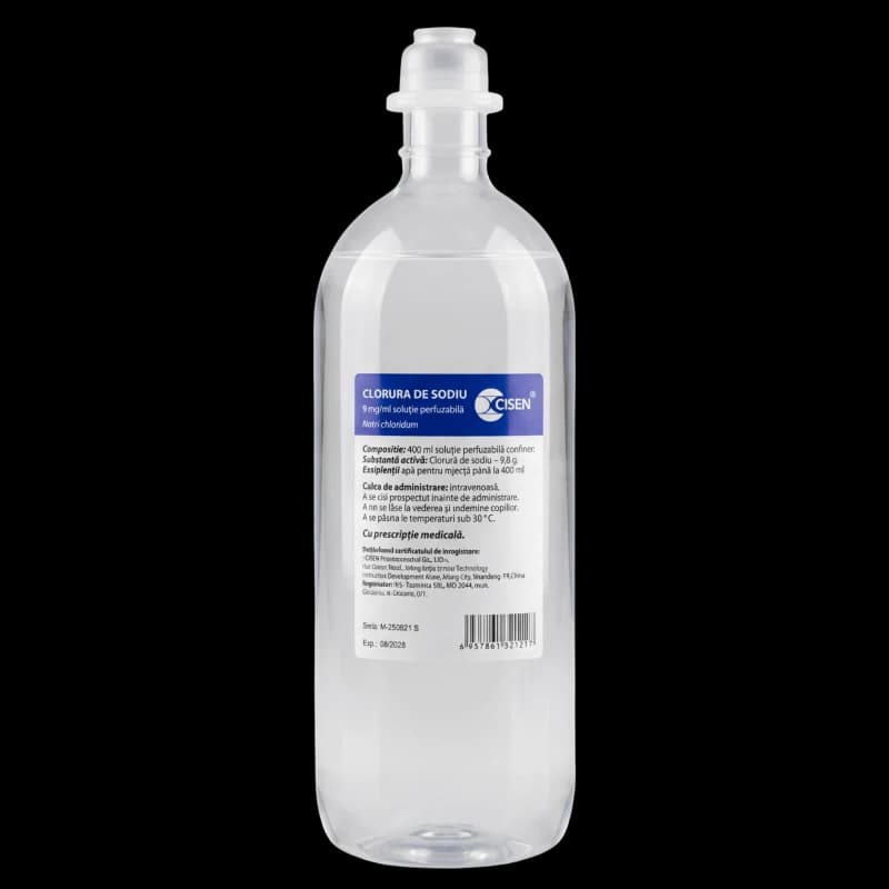 Clorura de sodiu sol. perf. 9 mg/ml 400 ml N1
